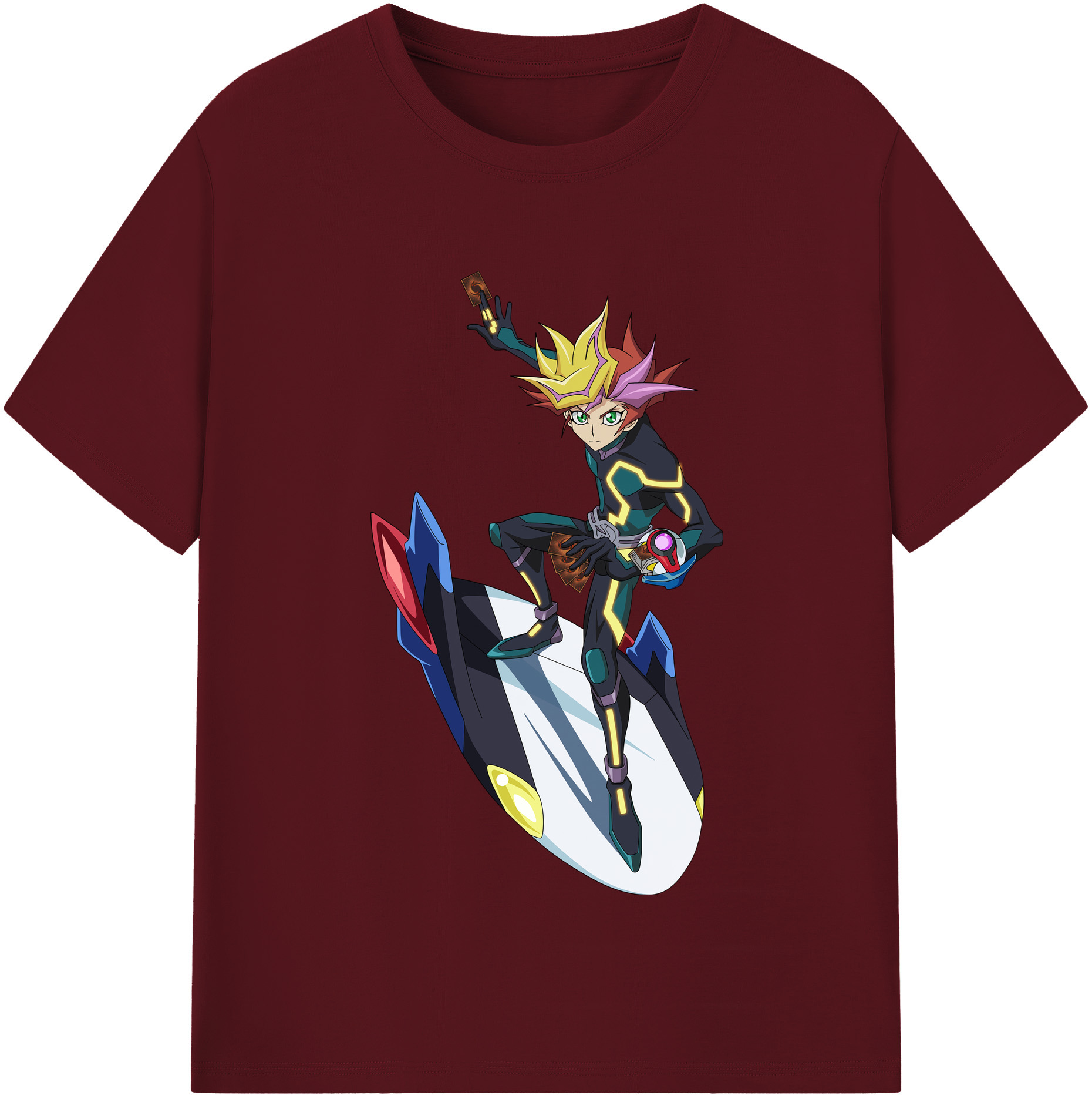 （画像用） 遊☆戯☆王 Yu-Gi-Oh! 綿100％半袖Tシャツ（フロントプリント）